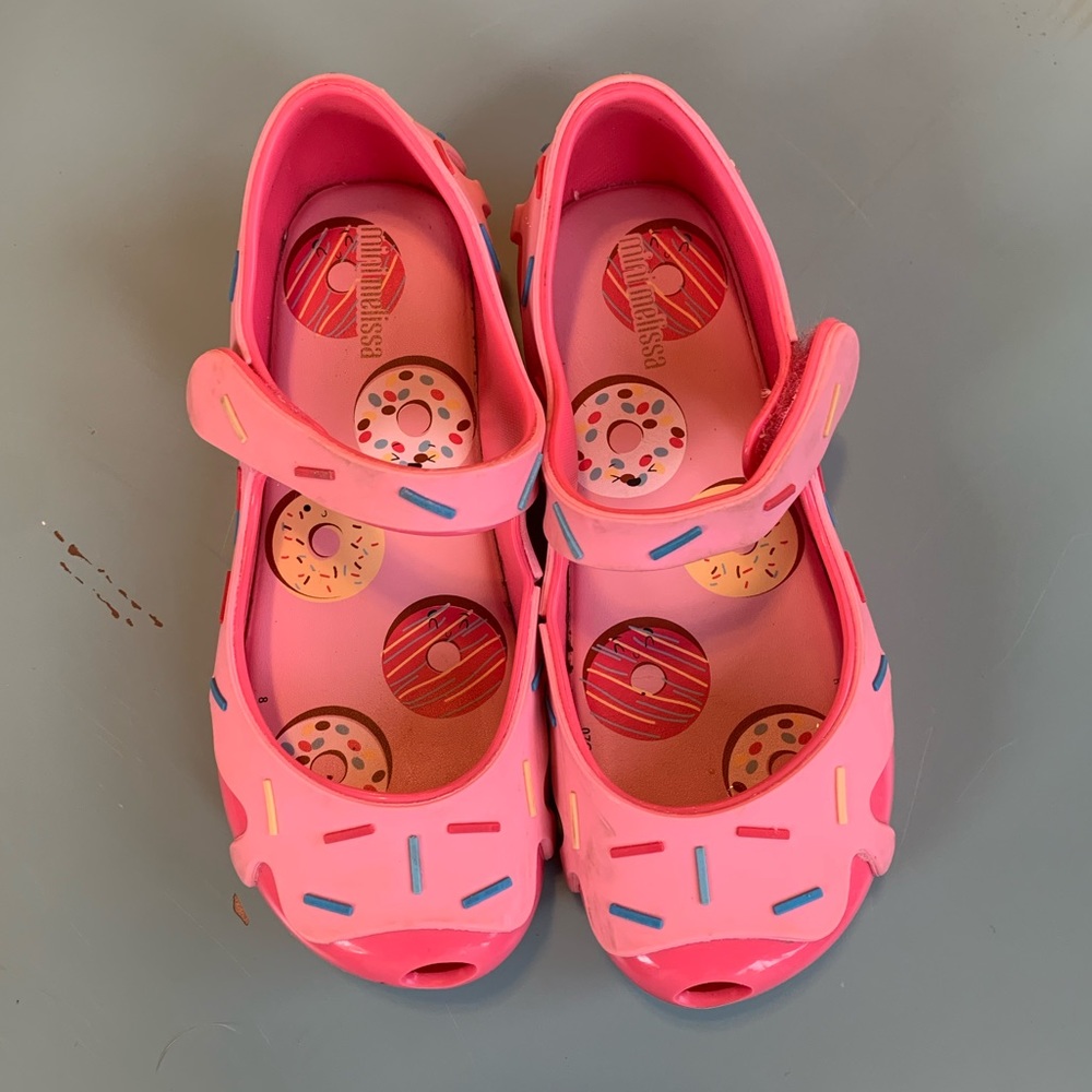 Mini Melissa donut shoes
